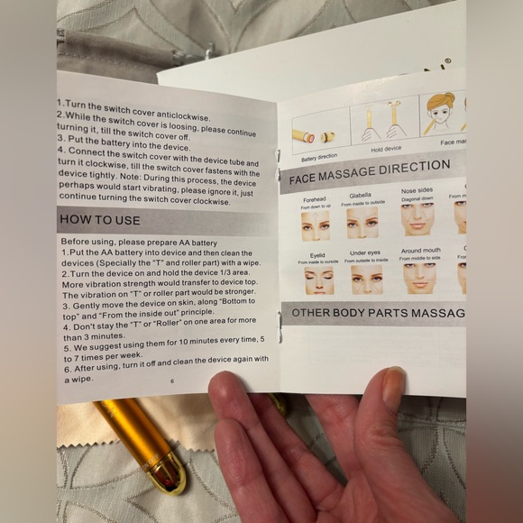 Gold Skincare Massage Tool Set - Picture 6 of 6